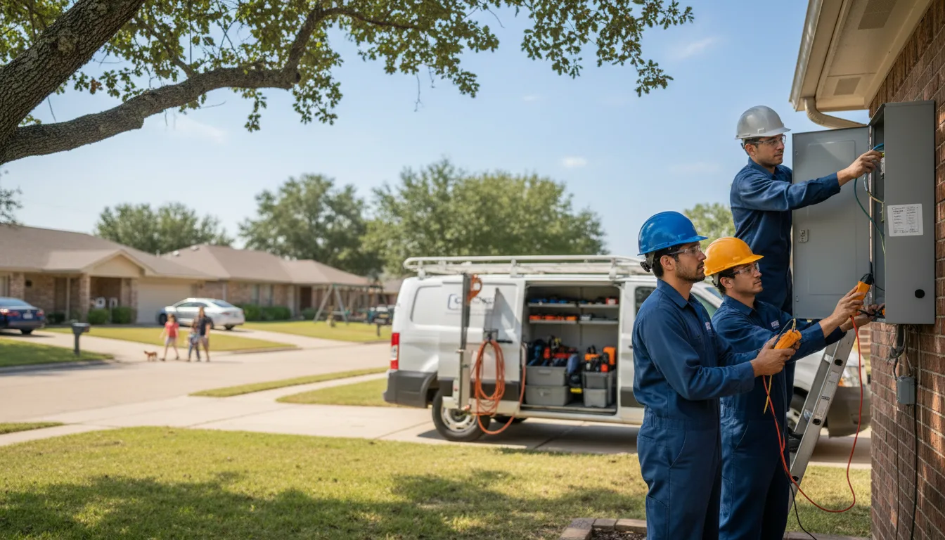 Certified electrician providing emergency electrical services in East Hickory, PA